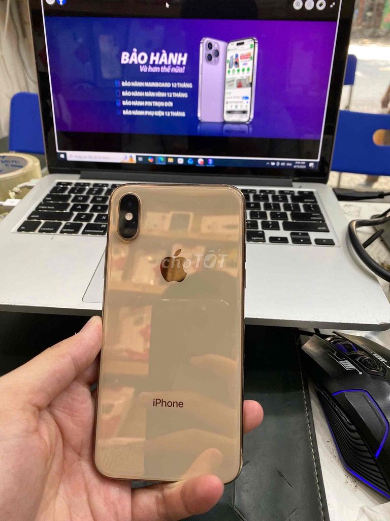 Apple iPhone XS 64GB Vàng Face ID lỗi. Mua bán Điện thoại tại Quận 3 Tp Hồ Chí Minh được đăng bởi Tuấn Nguyễn hình 1