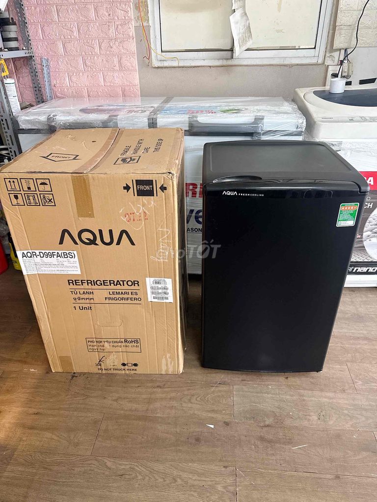 Tủ lạnh Aqua 90 lít Đen Đã sử dụng. Mua bán Tủ lạnh tại Thành phố Thủ Đức Tp Hồ Chí Minh được đăng bởi Điện Máy Hiếu 2 hình 1