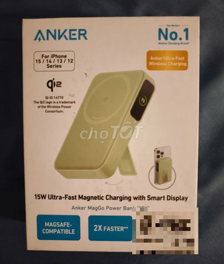 Pin sạc Anker Maggo 1C A1654. Mua bán Phụ kiện (Màn hình, Chuột...) tại Quận Hai Bà Trưng Hà Nội được đăng bởi Trần Đình Xuân hình 1