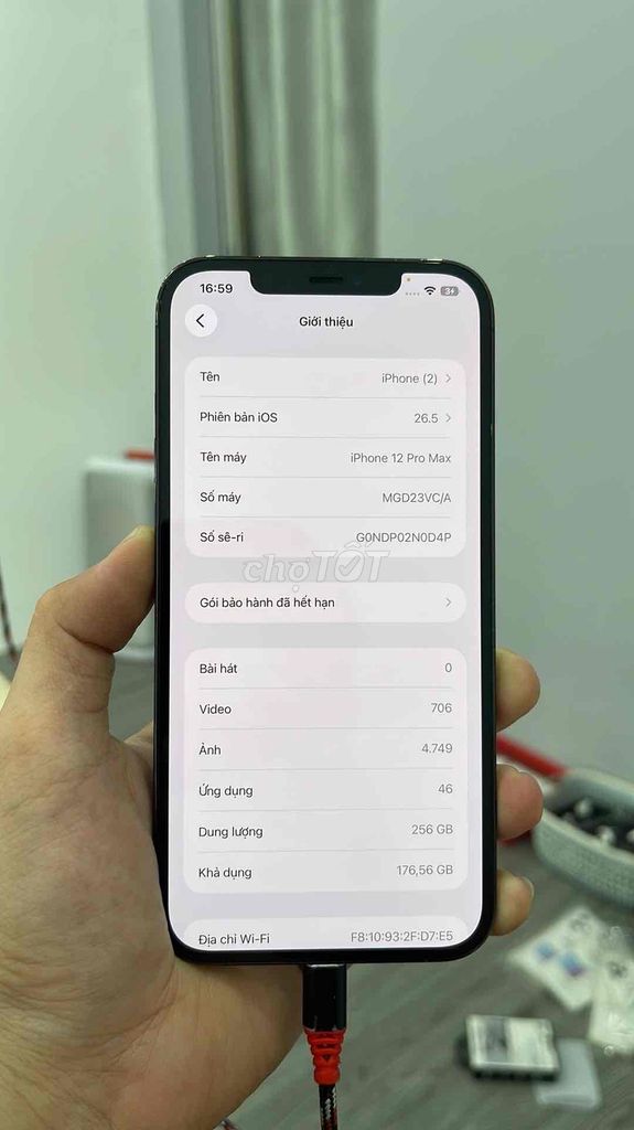 Apple iPhone 12 Pro Max  Pin 90 256GB Canada. Mua bán Điện thoại tại Thị xã Bến Cát Bình Dương được đăng bởi mua bán bao đổi  hình 1