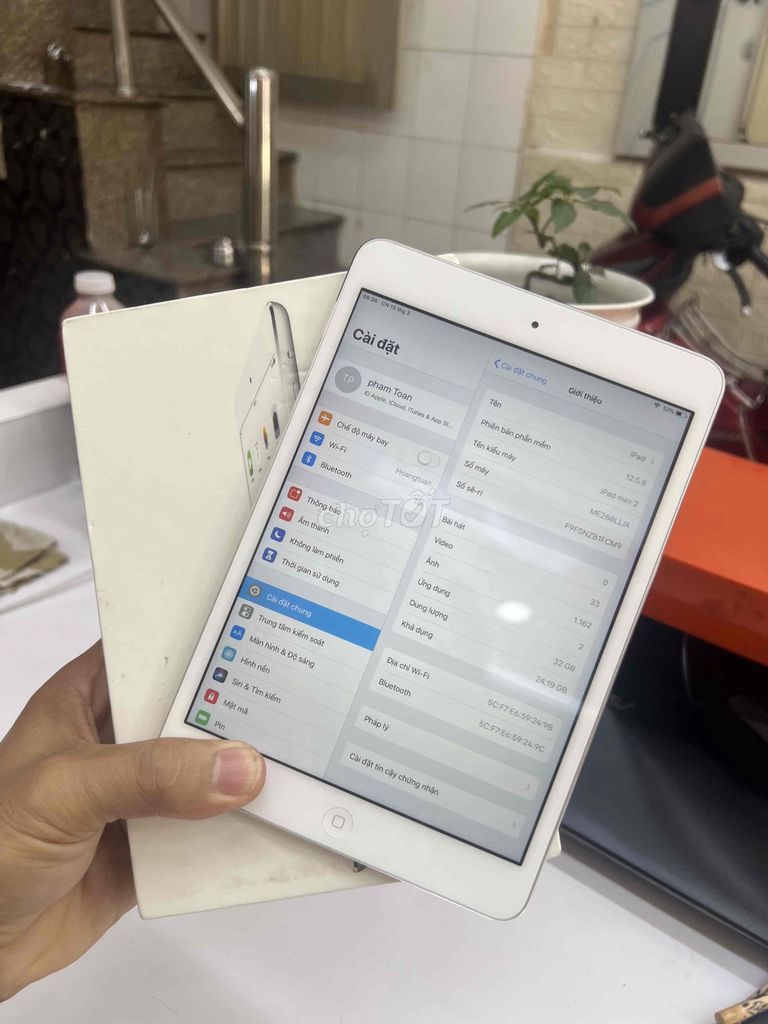 Apple iPad mini 2 32GB Wifi 99% mới. Mua bán Máy tính bảng tại Quận 10 Tp Hồ Chí Minh được đăng bởi Toàn Thắng hình 1