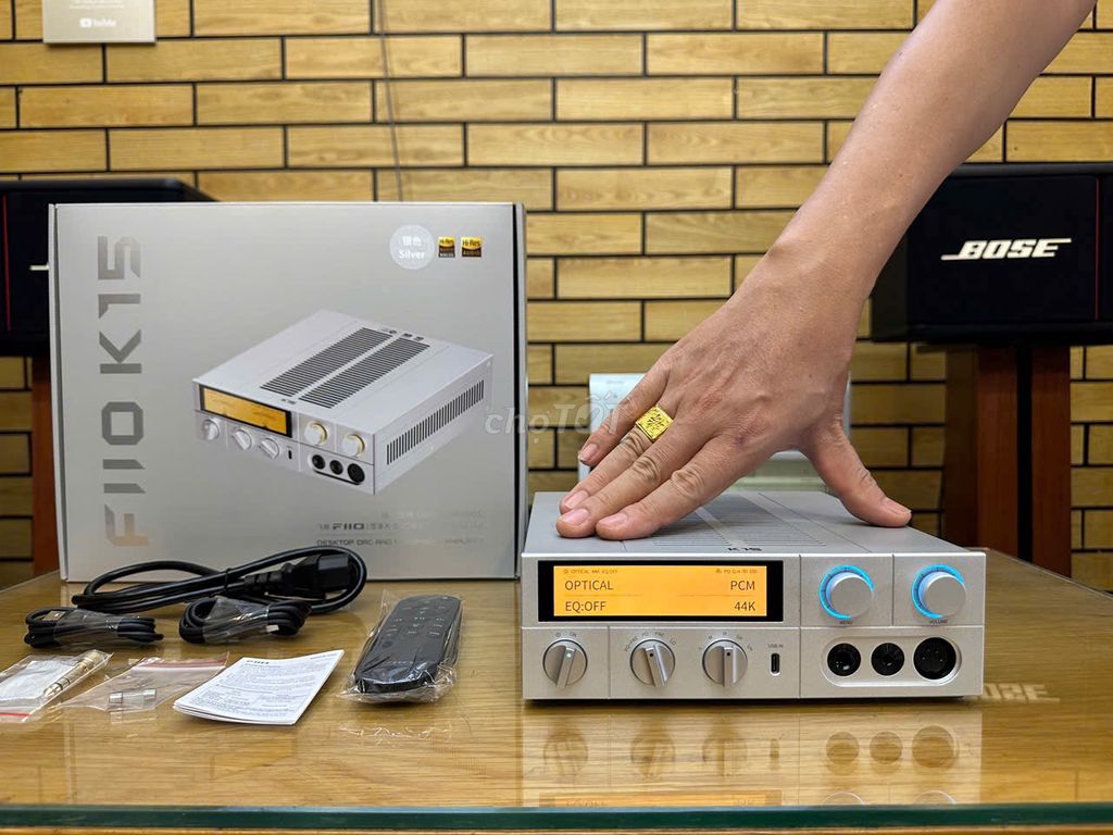 DAC FiiO K15 giải mã 32 bit chuyên nghiệp. Mua bán Tivi, Âm thanh tại Quận 12 Tp Hồ Chí Minh được đăng bởi Shop Tiến Dũng audio Sài Gòn hình 1