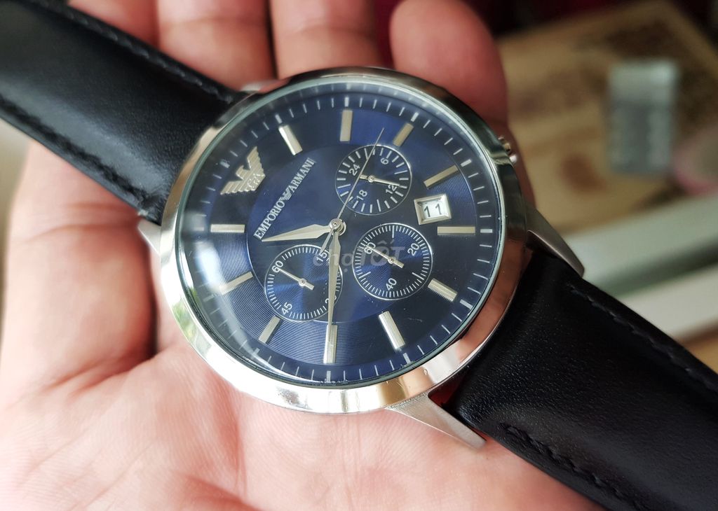 Đhồ chronograph quartz Nhật E. ARMANI