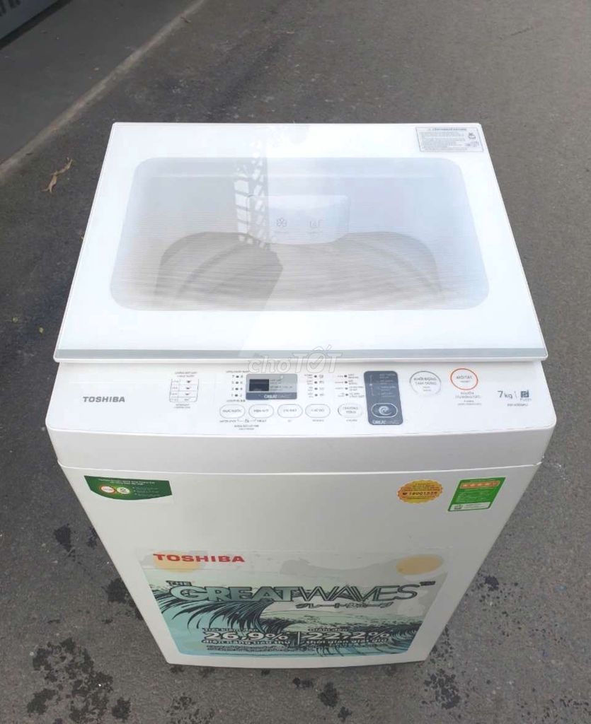 Thanh lý máy giặt Toshiba 7kg chạy tốt, như mới