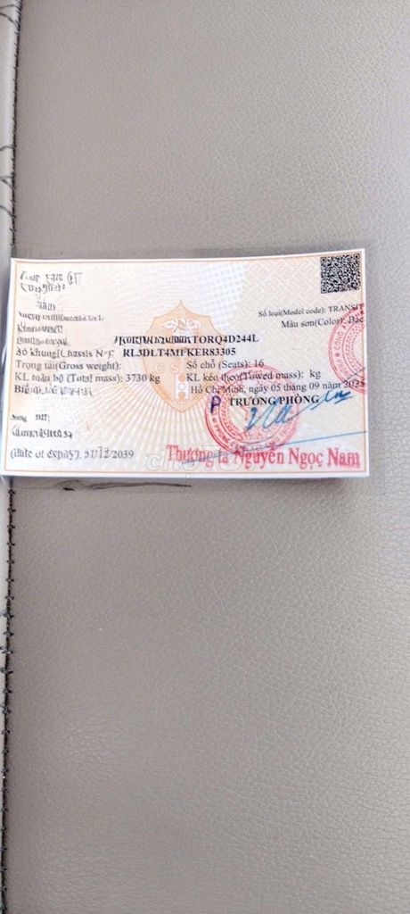 Cần Bán ford transit 2019 1 đời chủ biển HCM. Mua bán Ô tô tại Quận 1 Tp Hồ Chí Minh được đăng bởi cao văn phong hình 13