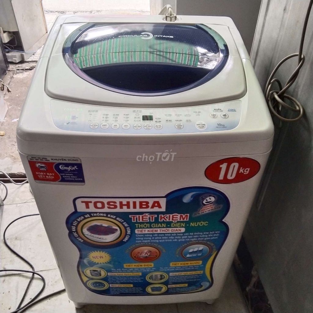 Thanh lý máy giặt Toshiba 10kg y hinh