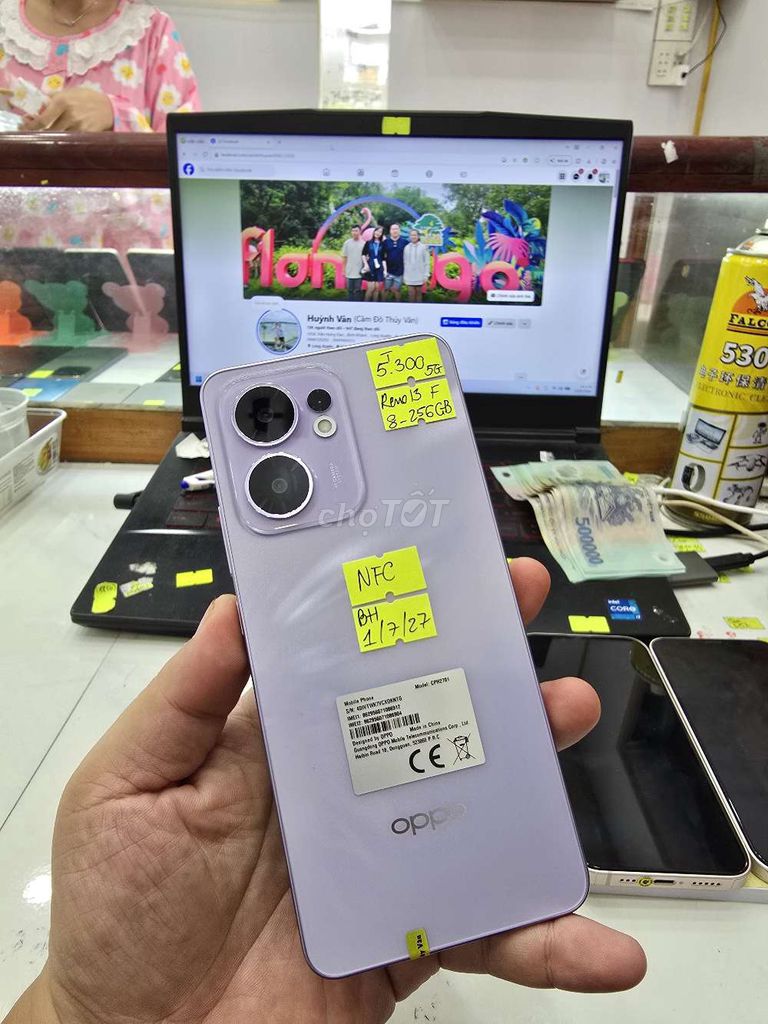 Oppo Reno13 F 5G - Mới kích bảo hành. Mua bán Điện thoại tại Thành phố Long Xuyên An Giang được đăng bởi Facebook Cầm Đồ Thúy Vân hình 1