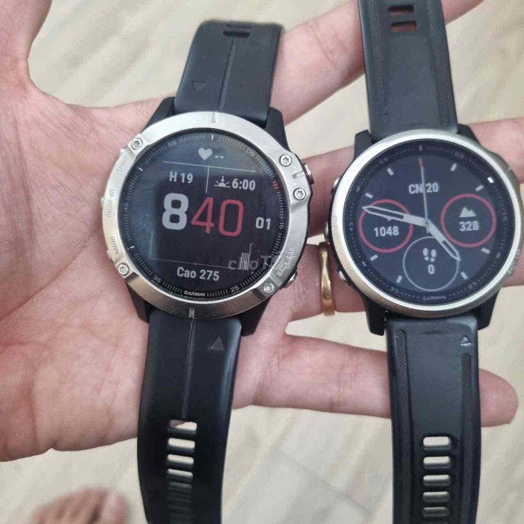 Garmin Fenix 6 Sliver hàng siêu đẹp. Mua bán Thiết bị đeo thông minh tại Quận Hai Bà Trưng Hà Nội được đăng bởi Trương Quang Khải hình 1