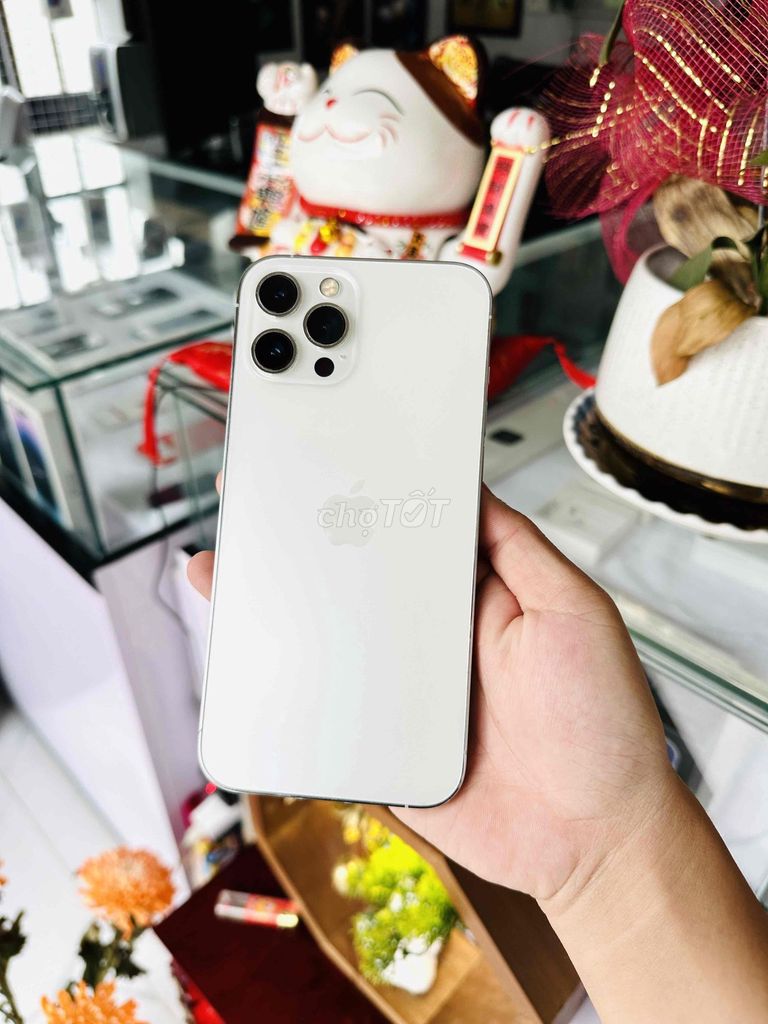 Apple iPhone 12 Pro Max 256GB trắng. Mua bán Điện thoại tại Thị xã Phú Mỹ Bà Rịa - Vũng Tàu được đăng bởi BI TÁO PHƯỚC LẬP hình 1