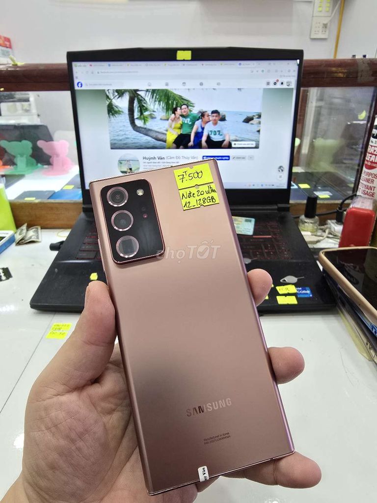 Samsung Note 20 Ultra 5G. Mua bán Điện thoại tại Thành phố Long Xuyên An Giang được đăng bởi Facebook Cầm Đồ Thúy Vân hình 1