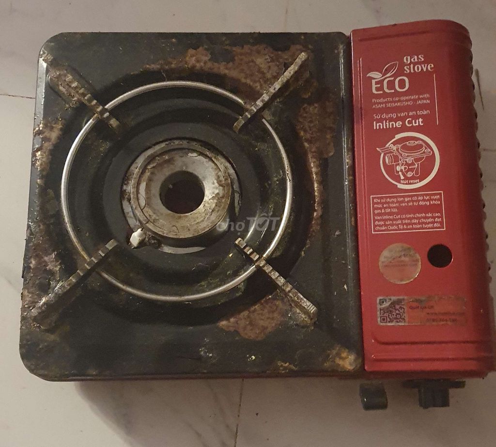 Bếp gas mini NaMilux Đỏ. Mua bán Bếp, lò, đồ điện nhà bếp tại Thành phố Đà Lạt Lâm Đồng được đăng bởi Lâm Lâm hình 1
