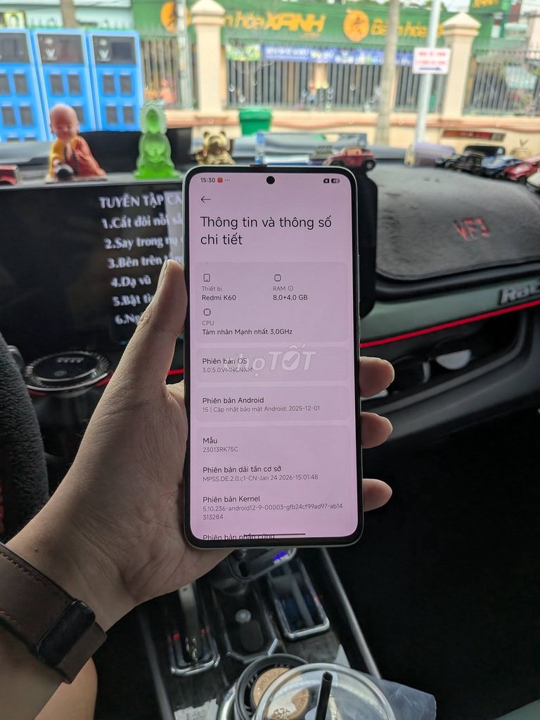 Xiaomi Redmi K60 128GB Trắng 98%. Mua bán Điện thoại tại Quận 12 Tp Hồ Chí Minh được đăng bởi Hội Đồ Điện Tử hình 1