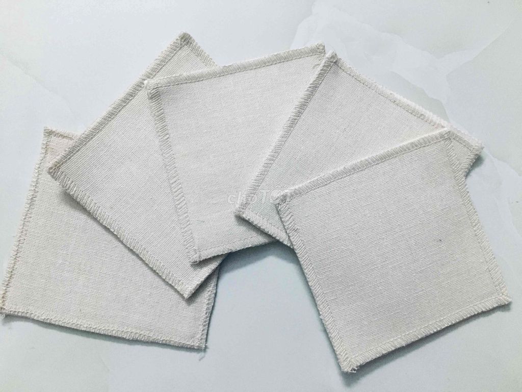 Set 5 miếng lót ly vải phong cách tối giản. Mua bán Nội thất, đồ gia dụng khác tại Thành phố Tân An Long An được đăng bởi Uyên Uyên Giá Rẻ hình 1