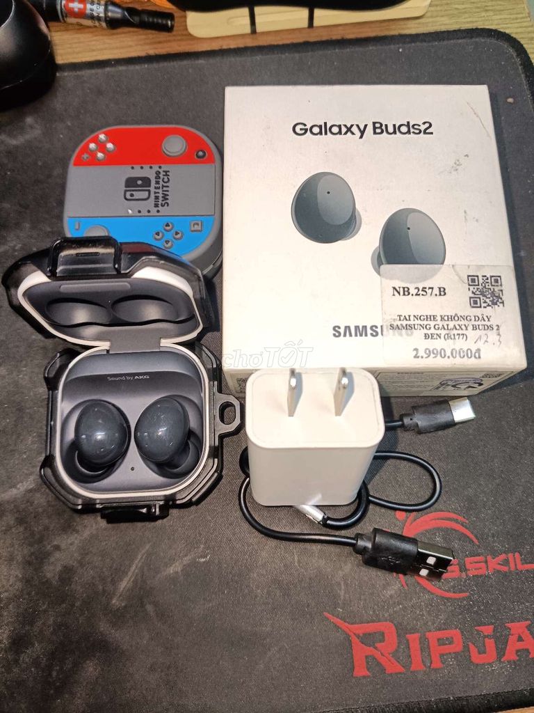 Galaxy buds 2 + giá 800.000đ Full box 99% like  🆕