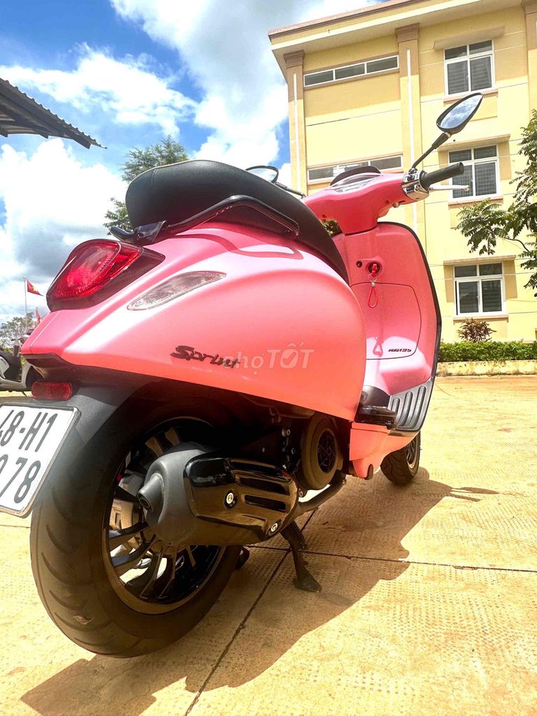 Vespa Sprint Hồng, Tay Ga. Mua bán Xe máy tại Huyện Bù Đăng Bình Phước được đăng bởi Nguyễn Văn Hiên hình 4