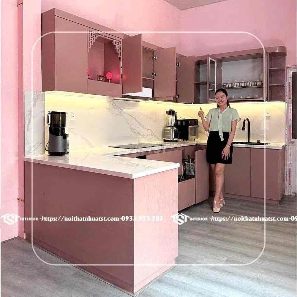 Dịch vụ thi công tủ bếp TST. Dịch vụ tại Quận Thanh Khê Đà Nẵng được đăng bởi Xưởng sx nội thất nhựa ĐL và gỗ cn TST số 1 tại ĐN hình 1