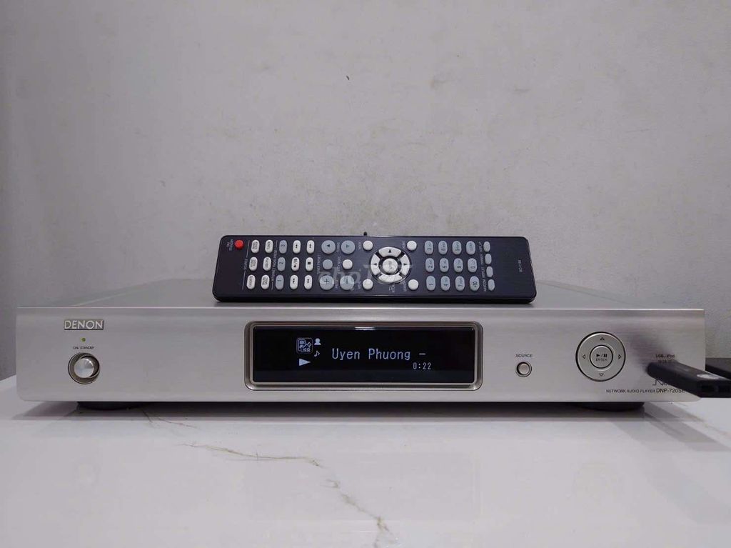 Denon DNP-720SE chơi Air Play, USB Lossless. . Mua bán Tivi, Âm thanh tại Thành phố Thủ Dầu Một Bình Dương được đăng bởi Lê Nguyễn Audio hình 1