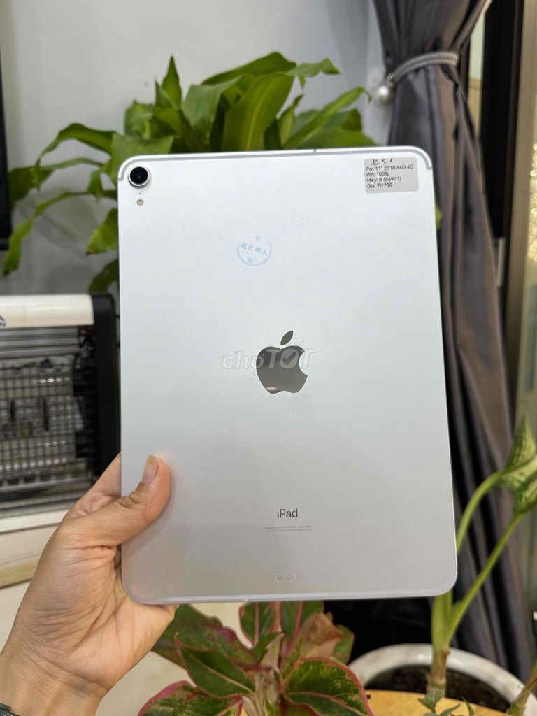 iPad Pro 11 inch 2018 64G Bản 4G Trắng P98 Đẹp 98. Mua bán Máy tính bảng tại Huyện Hóc Môn Tp Hồ Chí Minh được đăng bởi Thu hình 1