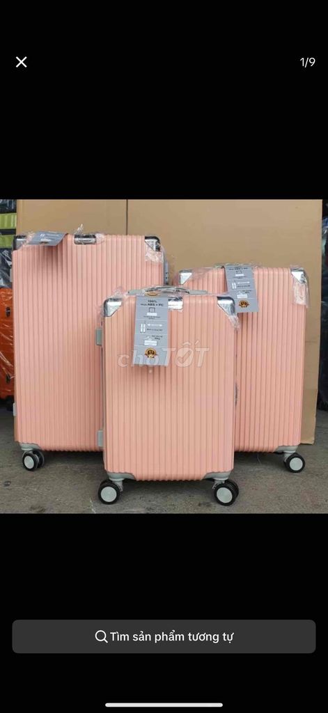 Vali Du lịch sz 28 mới 100% giá rẻ. Mua bán Túi xách tại Quận 10 Tp Hồ Chí Minh được đăng bởi Lý Thảo hình 1