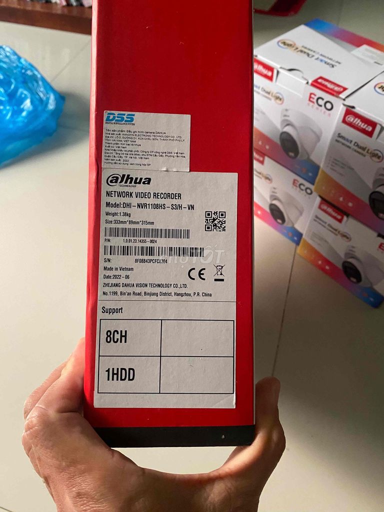 Đầu ghi hình Dahua NVR1108HS-S3/H-VN. Mua bán Máy ảnh, Máy quay tại Huyện Quảng Điền Thừa Thiên Huế được đăng bởi Nhật Phương Computer hình 1
