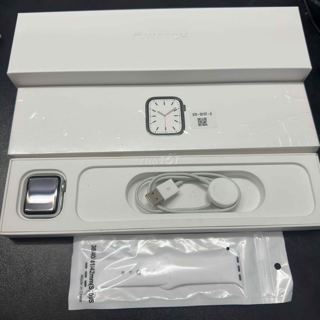 Apple Watch Series 3 Bạc 38mm GPS. Mua bán Thiết bị đeo thông minh tại Huyện Nhà Bè Tp Hồ Chí Minh được đăng bởi Nguyễn Hữu Thắng hình 1