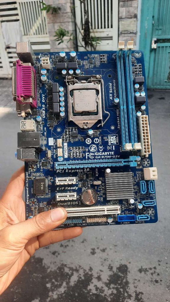 Mainboard Gigabyte B75 i3 3220. Mua bán Linh kiện (RAM, Card...) tại Quận Bình Thạnh Tp Hồ Chí Minh được đăng bởi 609 PC hình 1