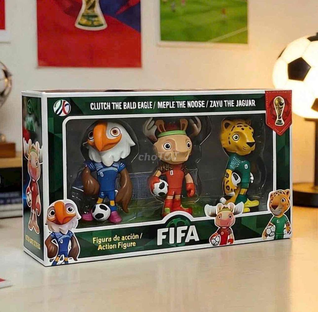 Mô hình FIFA World Cup Linh vật 2026. Mua bán Sở thích khác tại Quận Phú Nhuận Tp Hồ Chí Minh được đăng bởi Phiêu Diêu hình 1