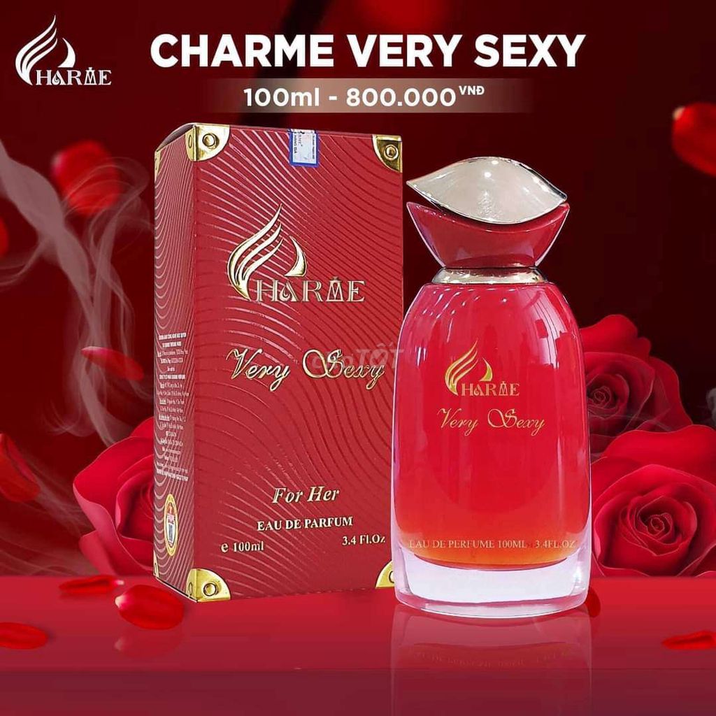 [CHÍNH HÃNG] NƯỚC HOA NỮ CHARME VERY SEXY 100ML