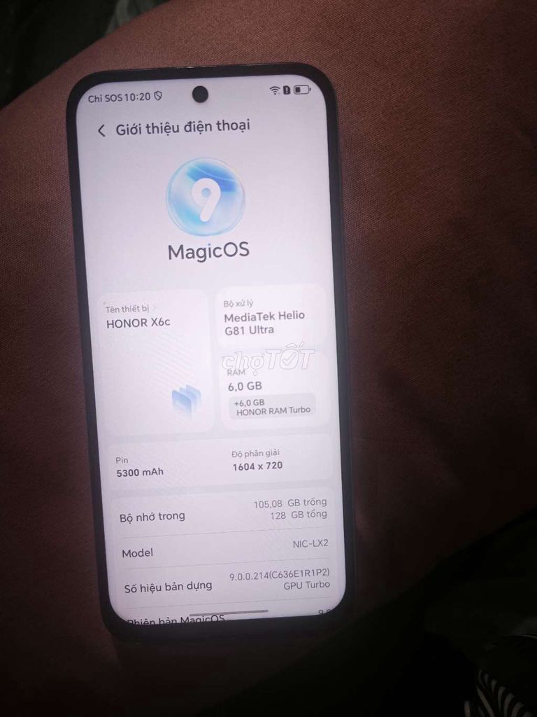 Honor X6c 128GB Xanh ngọc. Mua bán Điện thoại tại Quận Nam Từ Liêm Hà Nội được đăng bởi Như Tâm hình 1