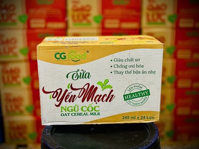 [Thùng 24 lon 245ml] Sữa yến mạch ngũ cốc CG Food. Mua bán Đồ ăn, thực phẩm và các loại khác tại Quận 8 Tp Hồ Chí Minh được đăng bởi Đại