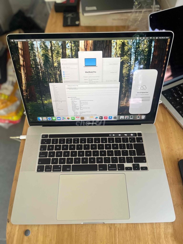 Macbook Pro 2019 16 inch i7 Ram 16gb Ssd 512gb. Mua bán Laptop tại Quận Sơn Trà Đà Nẵng được đăng bởi BƠ BƯ Macbook Cũ hình 1