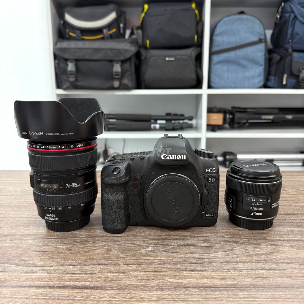 Canon 5D2 & 24-105 F4L & 24 F2.8 IS . Mua bán Máy ảnh, Máy quay tại Quận Thanh Xuân Hà Nội được đăng bởi Máy Ảnh Nguyễn Cường hình 1