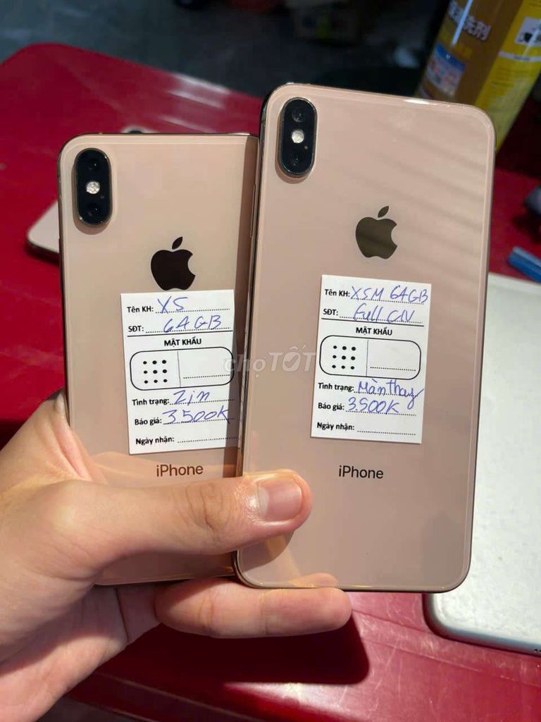 Apple iPhone XS 64GB Vàng hồng Like New. Mua bán Điện thoại tại Thành phố Buôn Ma Thuột Đắk Lắk được đăng bởi Nguyễn Phong hình 1