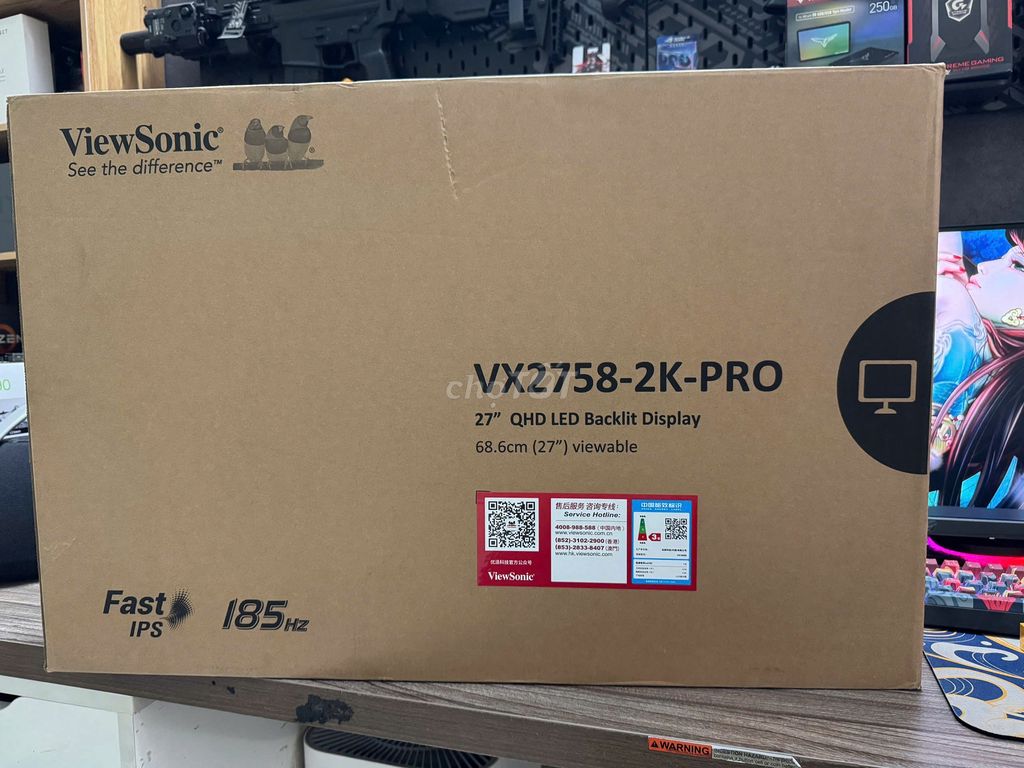 VX2758-2K Pro 27ich/2K/185Hz/Fast IPS/1ms/FreeSync