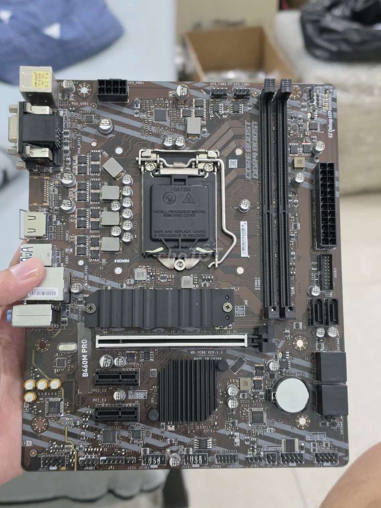 Bo mạch chủ MSI B460M PRO. Mua bán Linh kiện (RAM, Card...) tại Quận Tân Bình Tp Hồ Chí Minh được đăng bởi Phan Thịnh hình 1