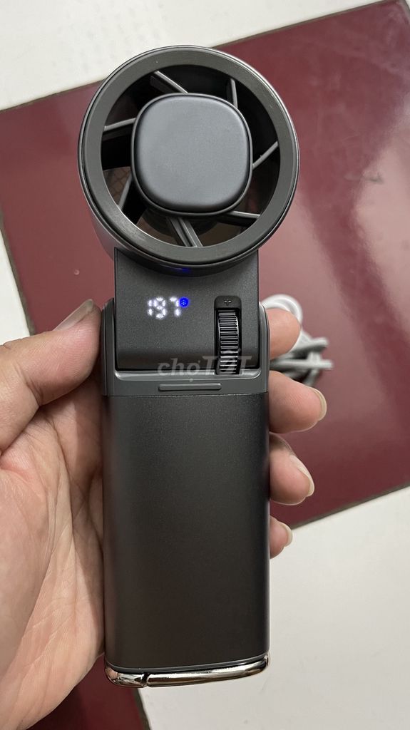Quạt mini JF181 Hợp kim nhôm Xám. Mua bán Quạt tại Quận 11 Tp Hồ Chí Minh được đăng bởi Trường Linh phụ kiện hình 1