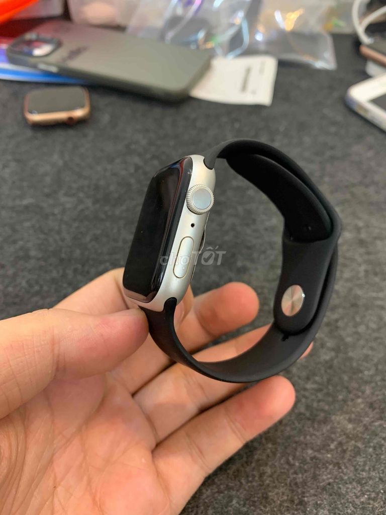 Apple watch Series 5 44mm nhôm trắng silver