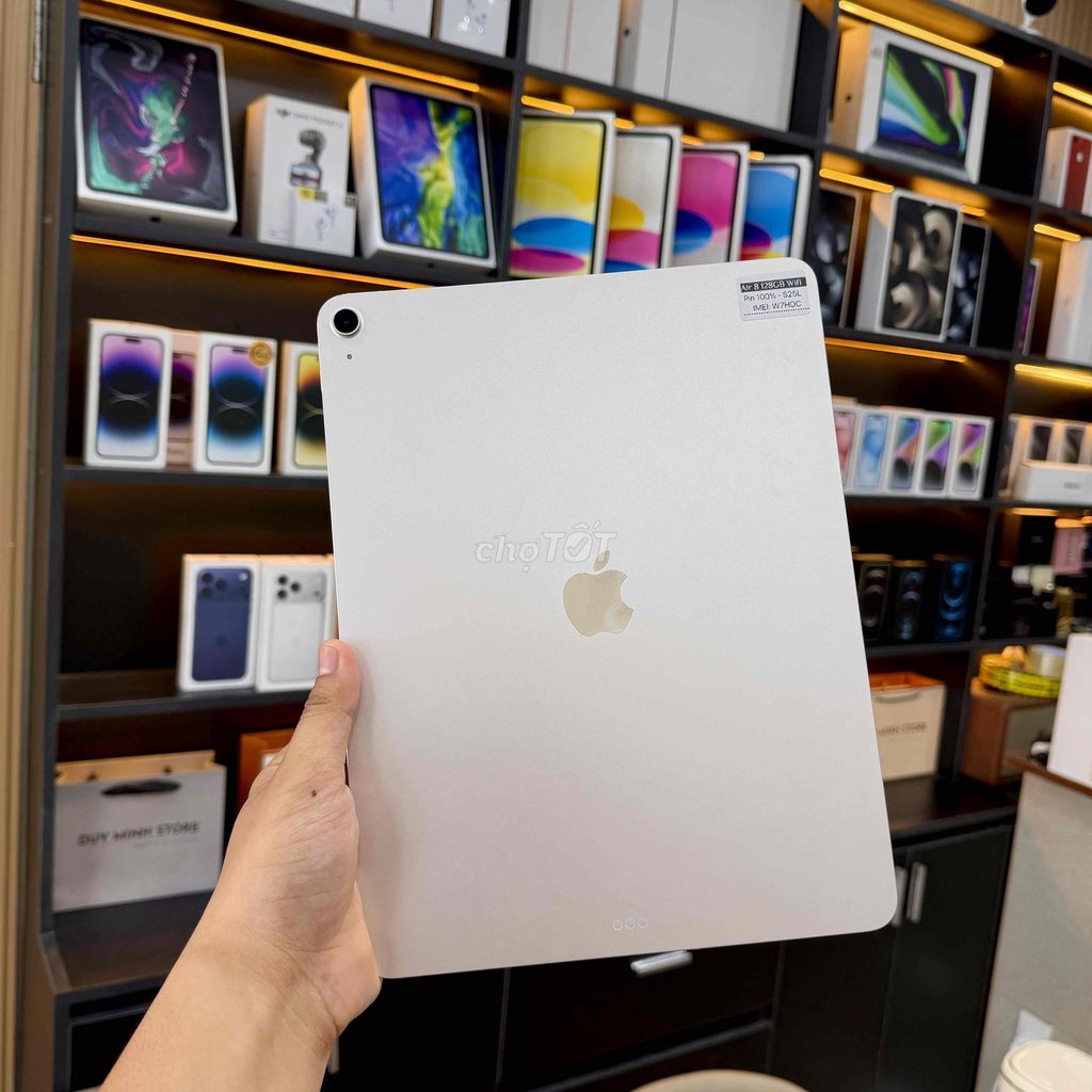 iPad Air M4 128GB Starlight 13 inch VN. Mua bán Máy tính bảng tại Quận Thanh Khê Đà Nẵng được đăng bởi Duy Minh Apple Store hình 1