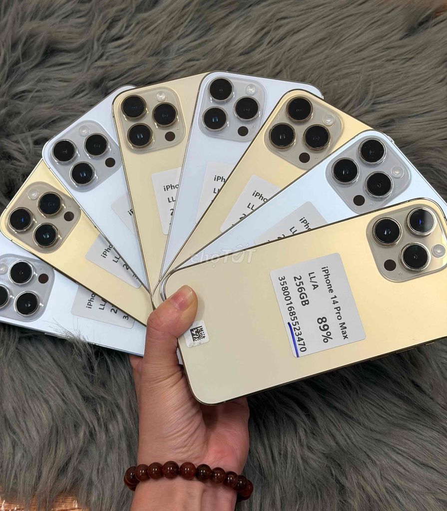 iP14 Pro Max 256GB Vàng Trắng Zin All Zin Áp Đẹp. Mua bán Điện thoại tại Quận Hai Bà Trưng Hà Nội được đăng bởi khánh ly hình 1