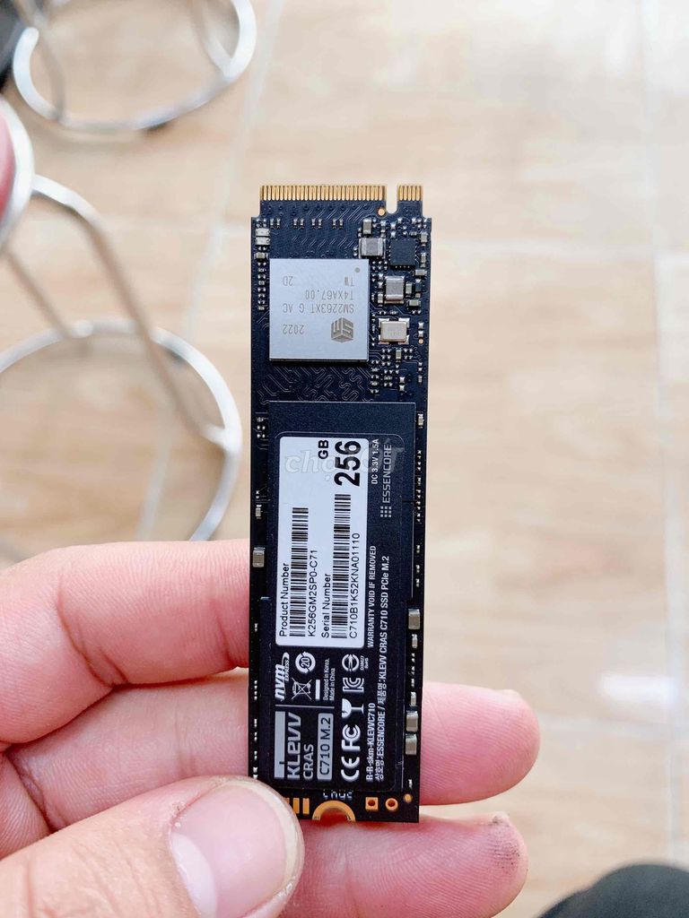 Ổ cứng KLEEVE M2 NVME 256GB chính hãng