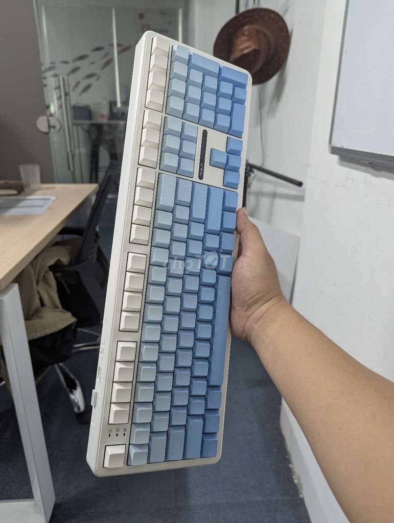 Bàn phím AULA F108 Xanh băng 3 chế độ. Mua bán Phụ kiện (Màn hình, Chuột...) tại Quận Hải Châu Đà Nẵng được đăng bởi Thanh hướng hình 1