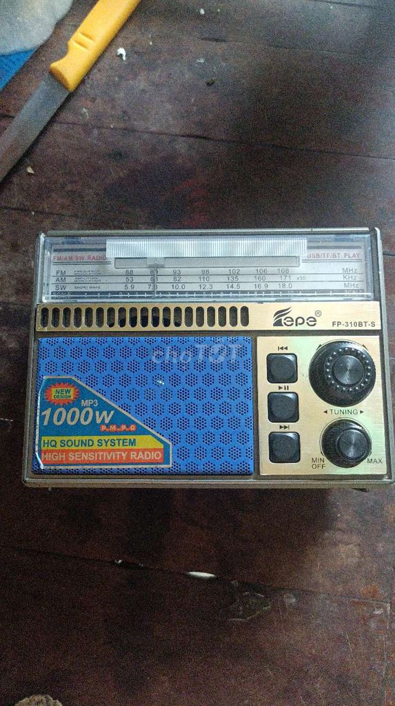 Đài Radio EPE FP-310BT-S Sạc Năng Lượng Mặt Trời. Mua bán Tivi, Âm thanh tại Huyện Lục Ngạn Bắc Giang được đăng bởi Hồng  hình 1