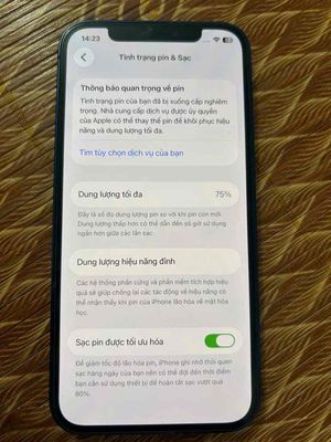 Apple iPhone 12 128GB Xanh 75%
