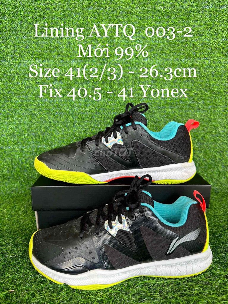 giày cầu lông niling size 41moi 98 %