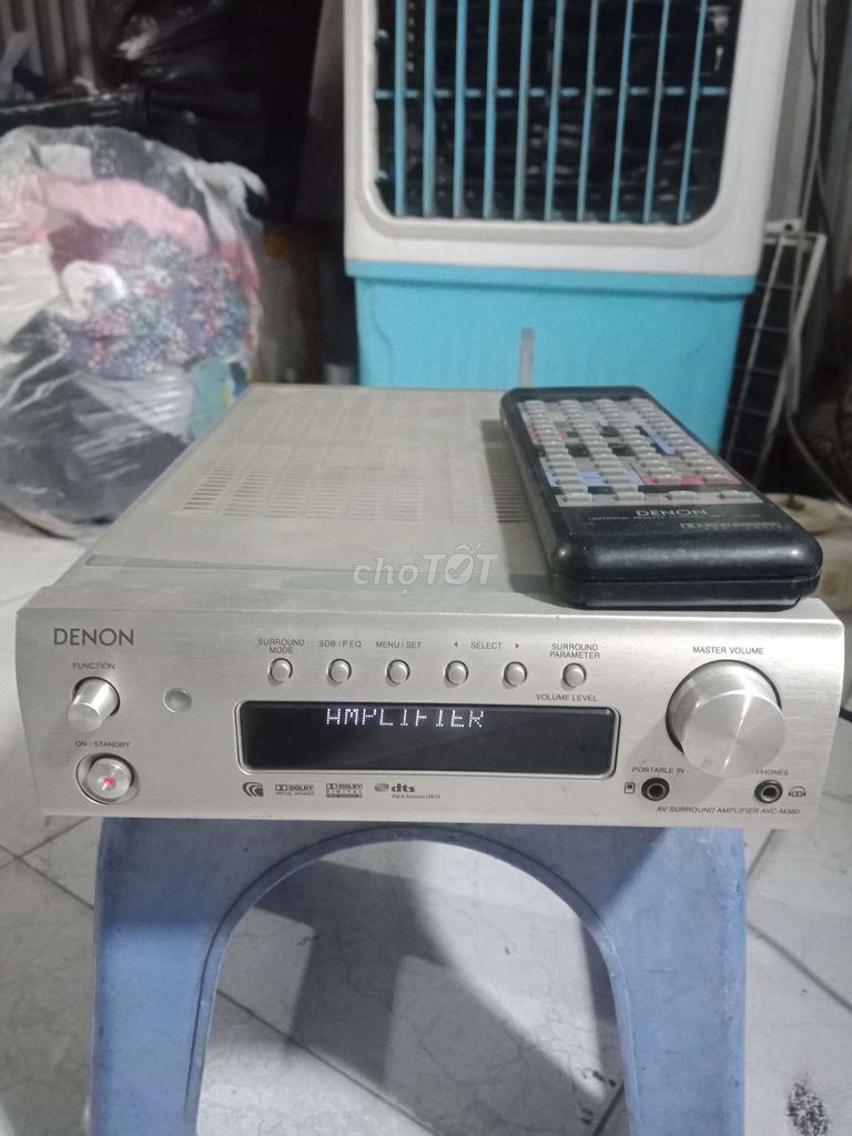 Âmly 5.1 Denon điện 100v kèm khiển bị lỗi