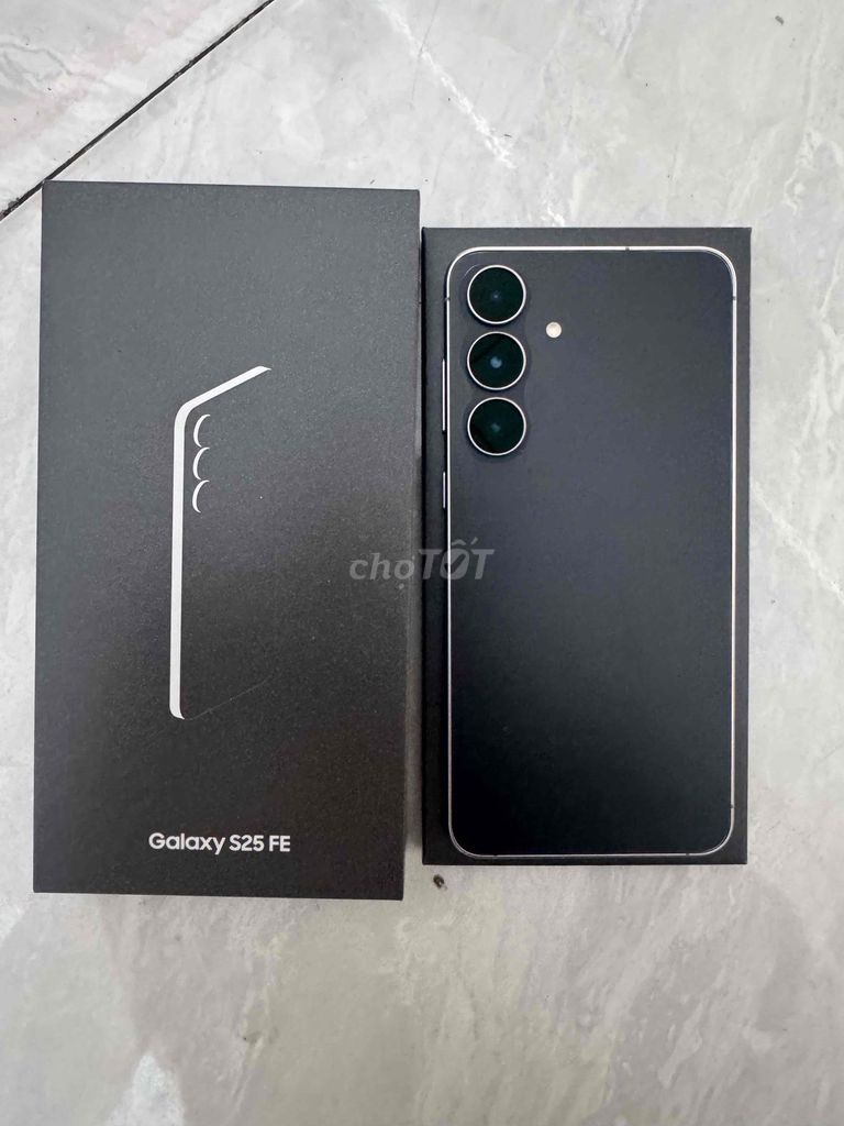 Samsung Galaxy S25 FE Đen. Mua bán Điện thoại tại Thị xã Bến Cát Bình Dương được đăng bởi Khánh hình 1