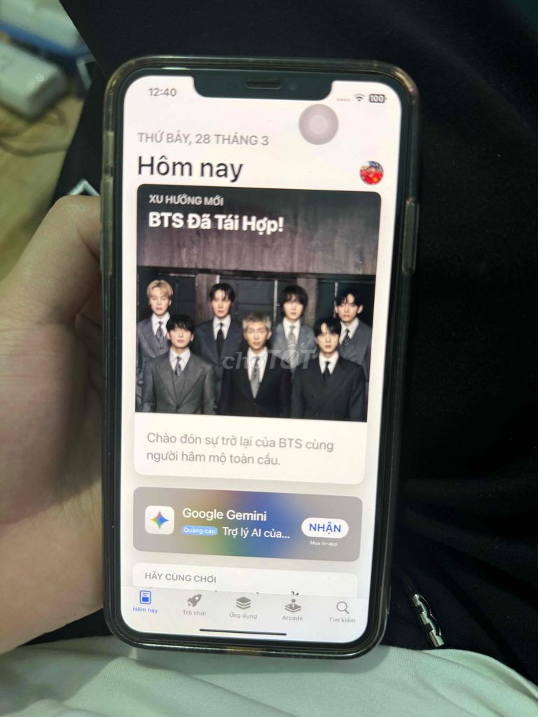 Apple iPhone XS Max 64GB Bạc. Mua bán Điện thoại tại Huyện Yên Lạc Vĩnh Phúc được đăng bởi van anh hình 1