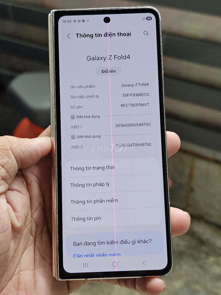 Galaxy Z Fold4 256GB giá rẻ trải nghiệm . Mua bán Điện thoại tại Quận 8 Tp Hồ Chí Minh được đăng bởi Thiên Hòa mobile  hình 1