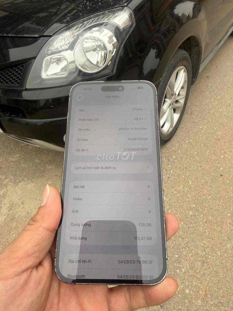 Apple iPhone 14 Pro Max 128GB Đen. Mua bán Điện thoại tại Huyện Tam Đảo Vĩnh Phúc được đăng bởi LT hình 1