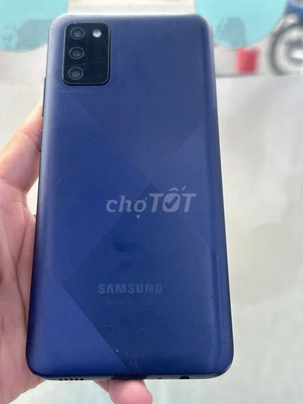 Samsung Galaxy A02s 32GB Xanh đậm. Mua bán Điện thoại tại Quận Ninh Kiều Cần Thơ được đăng bởi Hội Đồ Điện Tử hình 1